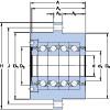 SKF FBSA 210/QFC Rodamientos de bolas de contacto angular dúplex