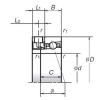 100 mm x 140 mm x 20 mm  NSK 100BER19XE Rodamientos de bolas de contacto angular de carga de empuje