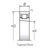 110 mm x 170 mm x 28 mm  NSK N1022BMR1KR Rodamientos de bolas de contacto angular de doble hilera #1 small image