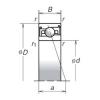 100 mm x 140 mm x 24 mm  NSK 100BER29HV1V Rodamientos de bolas de contacto angular de alta velocidad #1 small image