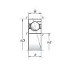 5 mm x 16 mm x 5 mm  NSK 725A Rodamientos de bolas de contacto angular de alta velocidad