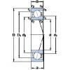 12 mm x 24 mm x 6 mm  SKF 71901 CE/P4A Rodamientos de bolas de contacto angular sellados de súper precisión