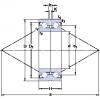 SKF BEAS 017047-2RZ rodamientos de bolas de contacto angular dúplex #1 small image