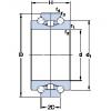 SKF BTW 120 CTN9/SP Rodamientos de bolas de contacto de cuatro puntos #1 small image