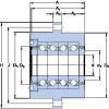 SKF FBSA 210/QBC Rodamientos de bolas de contacto angular sellados lubricados con grasa #1 small image