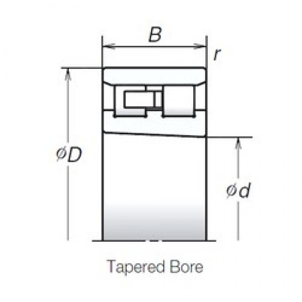 240 mm x 320 mm x 60 mm  NSK NN3948MBKR rodamientos de bolas tipo BST rodamientos de precisión #1 image