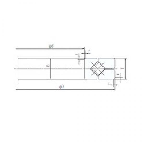 140 mm x 200 mm x 25 mm  NACHI 140XRGV20 rodamientos de bolas tipo BST rodamientos de precisión #1 image